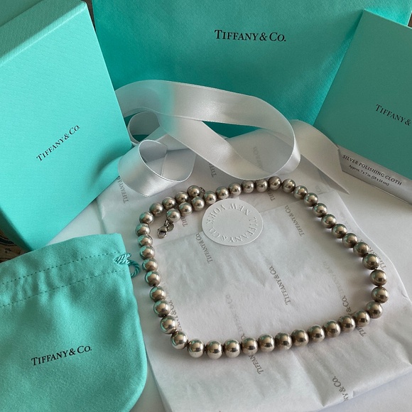 Tiffany & Co. Jewelry - Tiffany & Co. Silver Bead Necklace